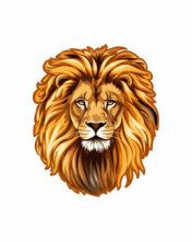 Lauva Tours & Safaris lion head logo